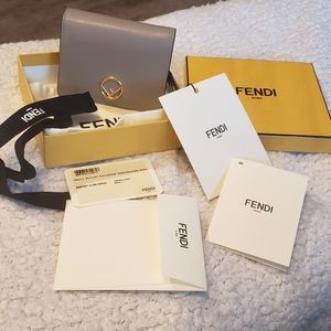 Authentic Fendi Leather Wallet